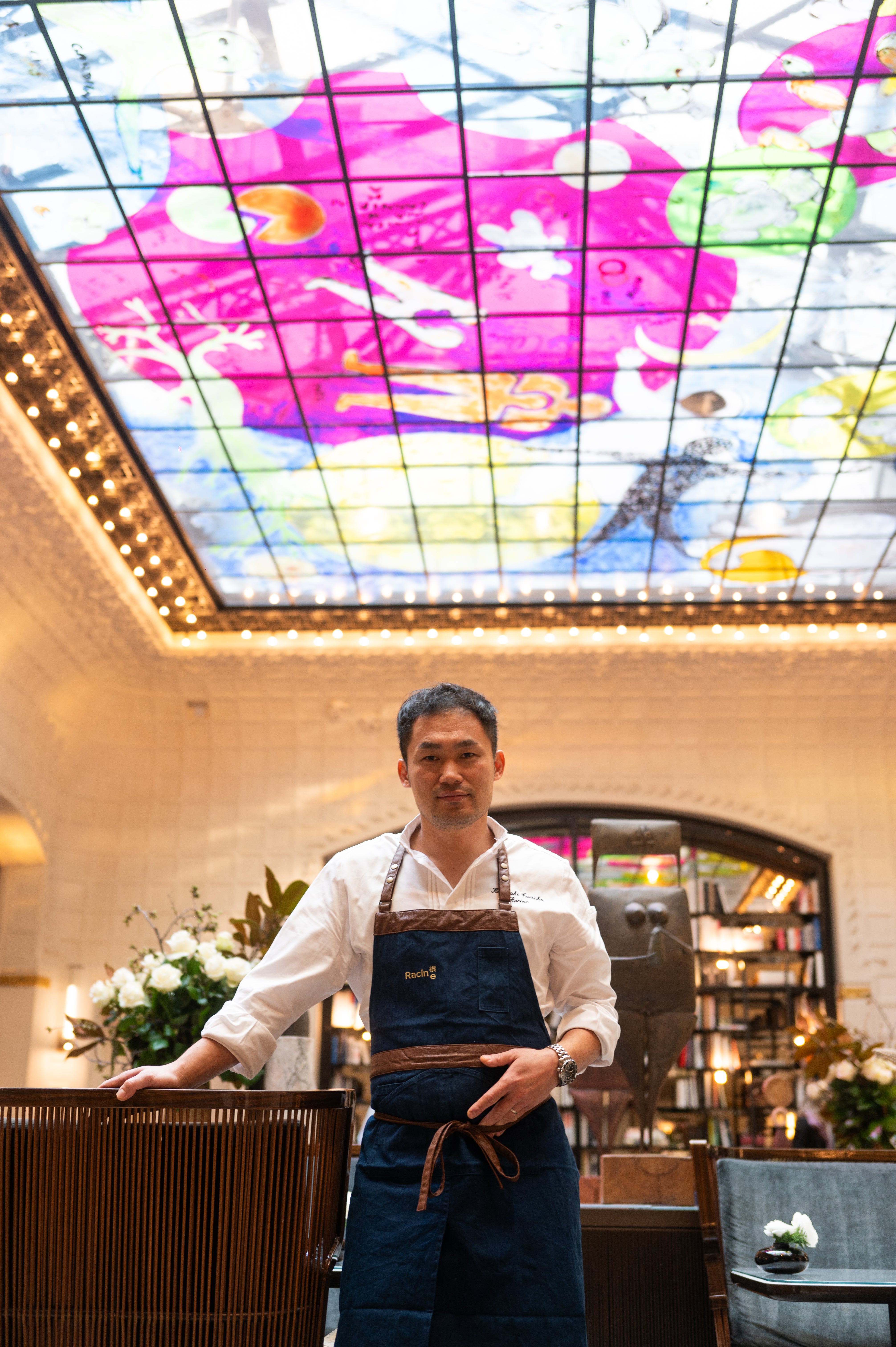 Le chef Tanaka au Lutetia