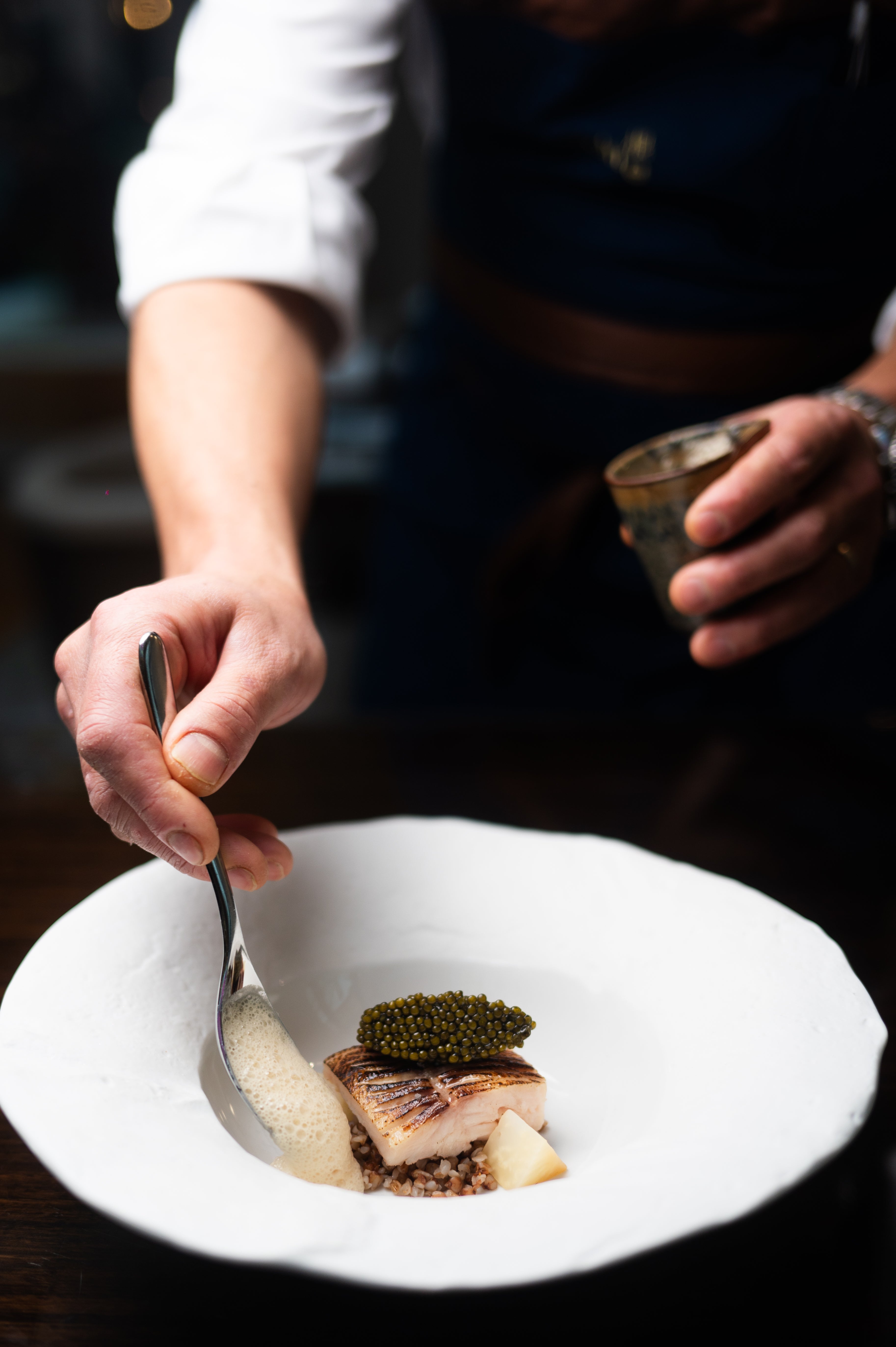 Le chef Tanaka au Lutetia