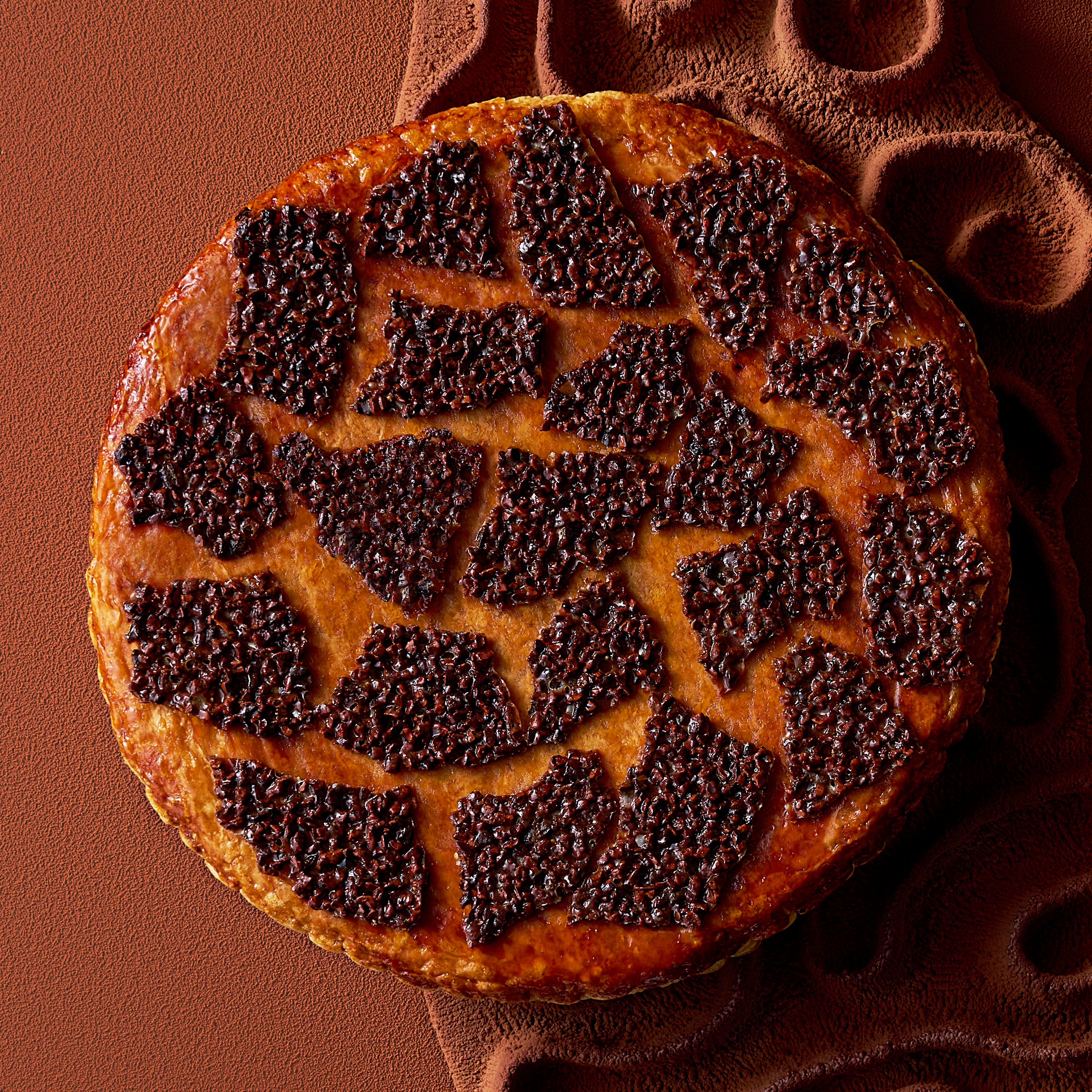 Pierre Herme : galette infiniment chocolat - Photo Patrick Rougereau