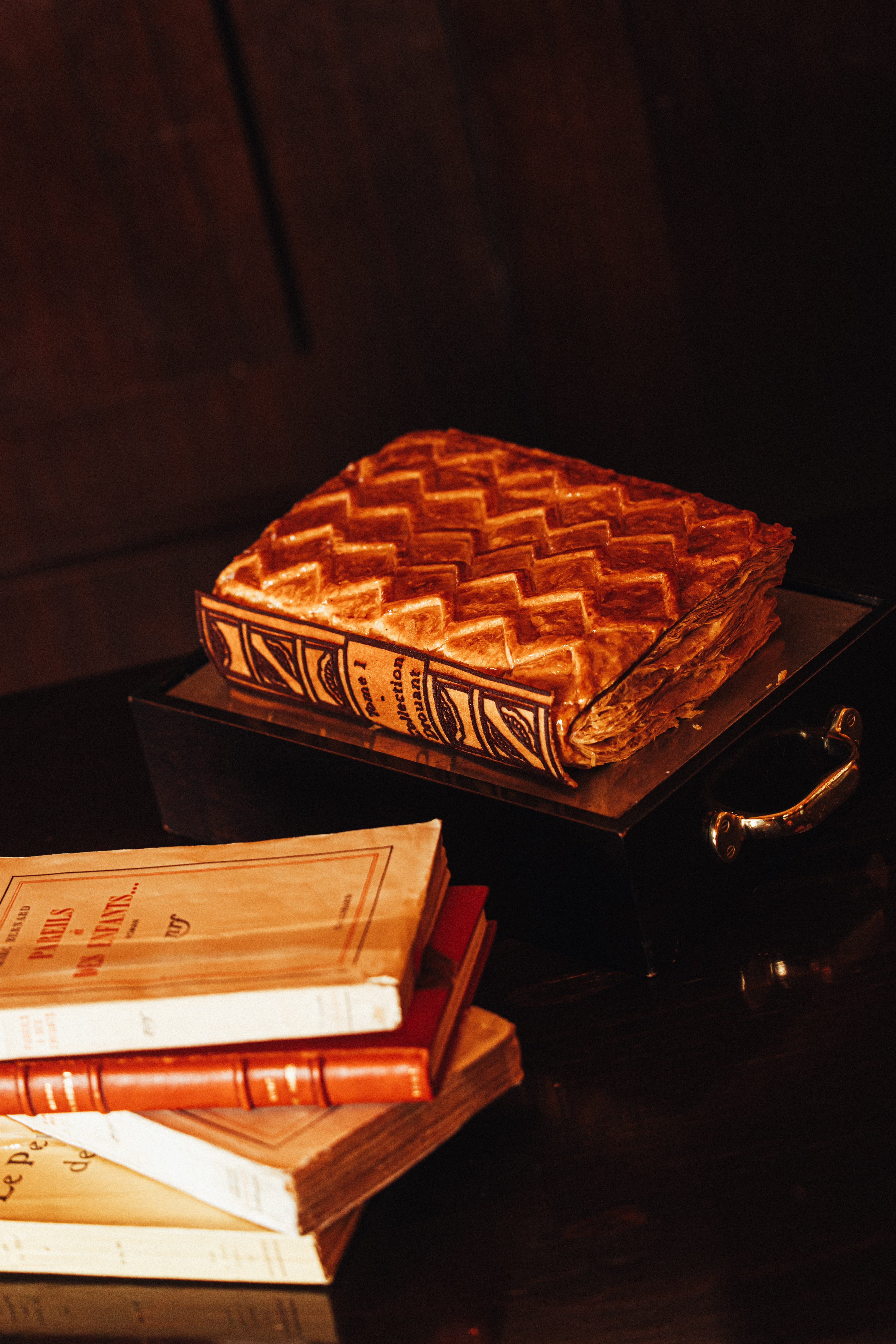 Drouant : Galette en trompe-l’œil - Photo agence pancake