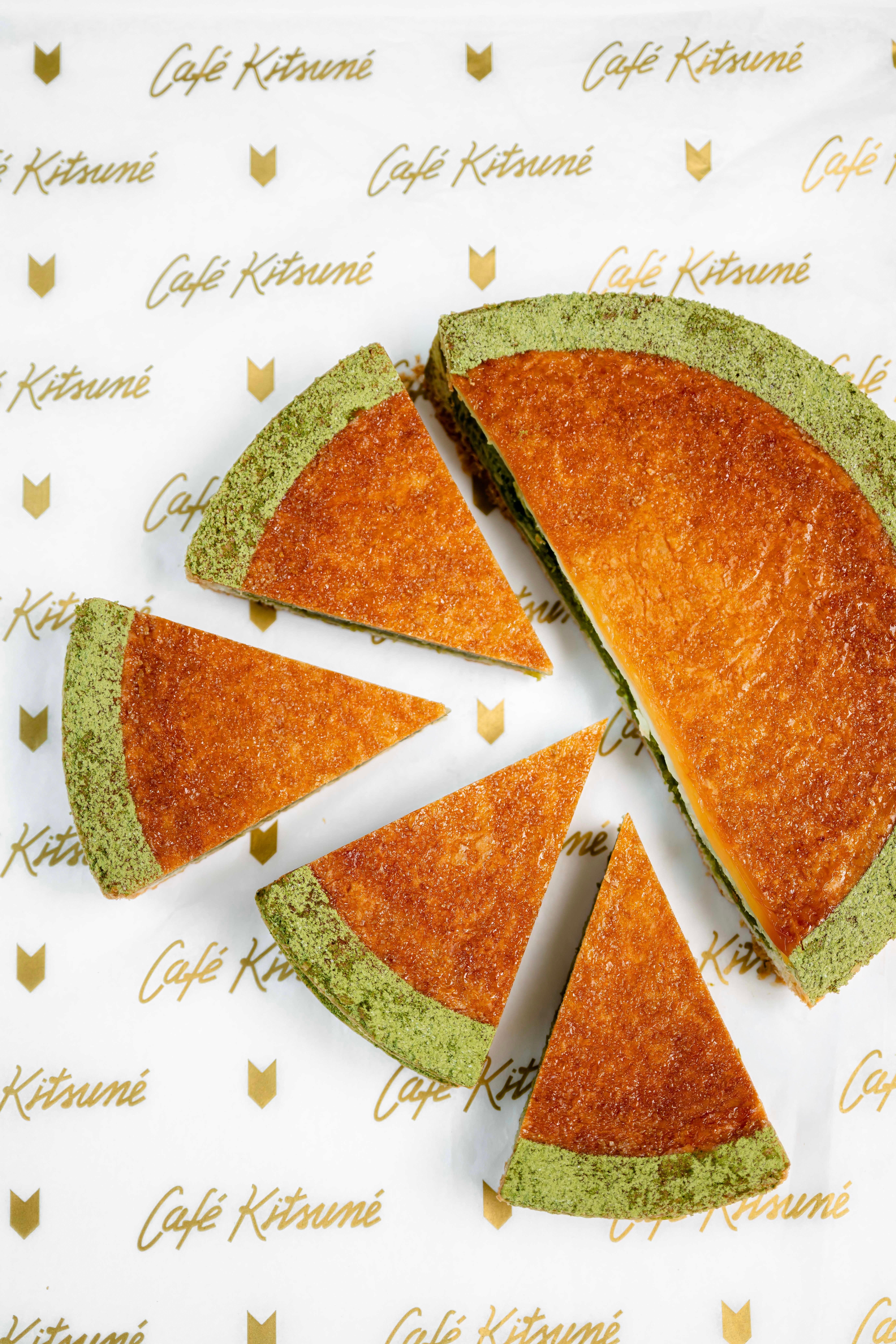 Yann Brys x Café Kitsuné : Galette matcha