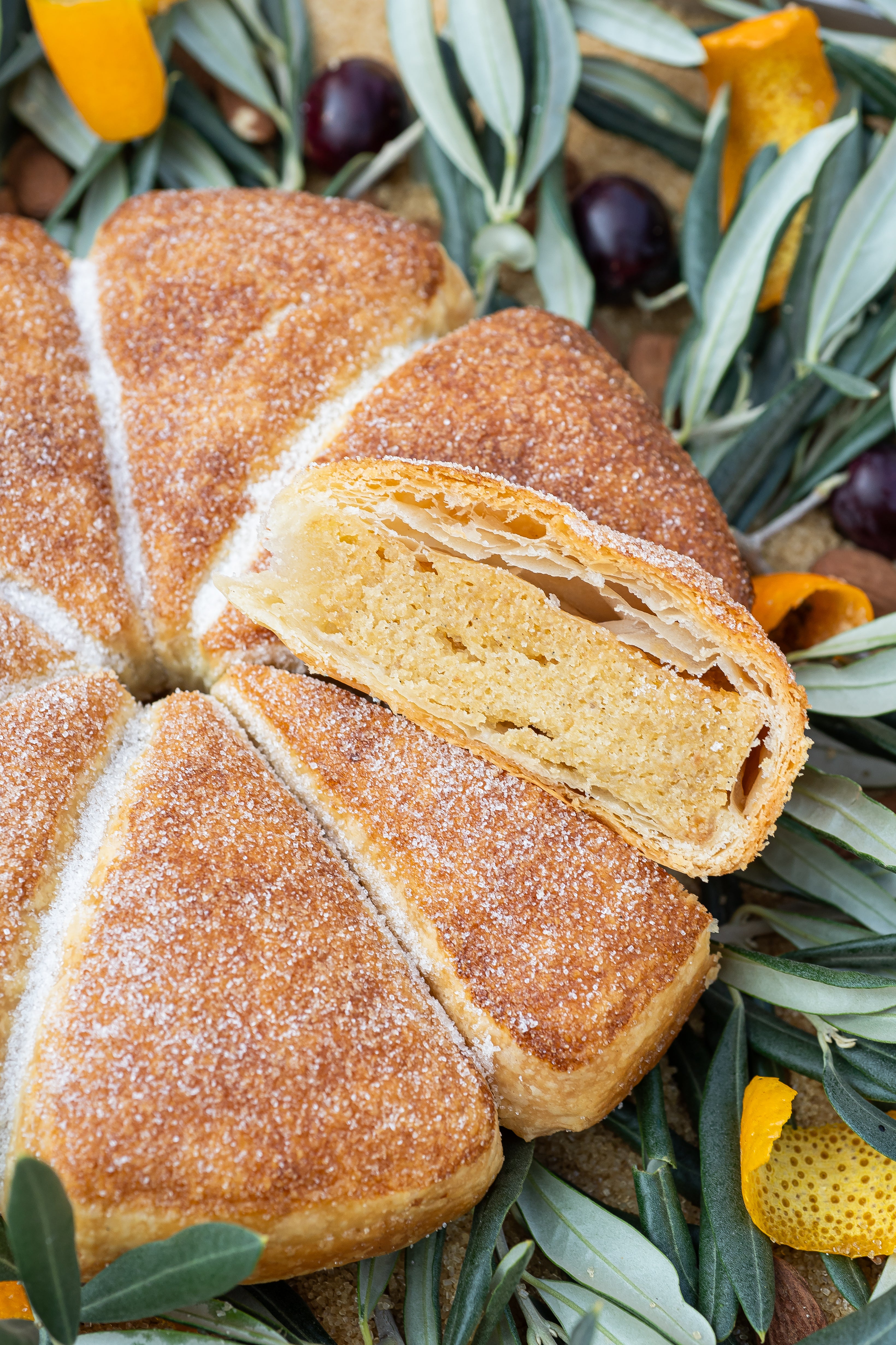 L'Oustau de Baumanière : La Galette des rois - Photo Virginie Ovessian