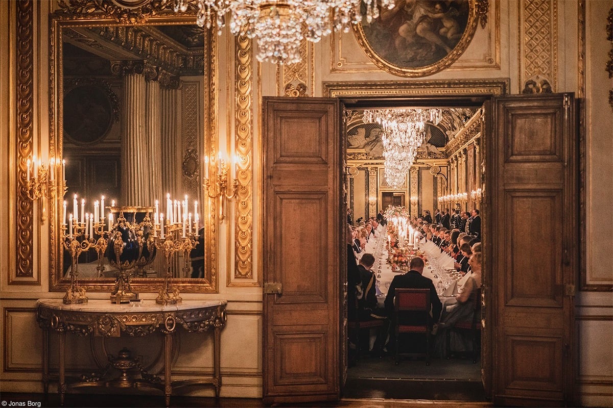 Jonas Borg, Dinner with the King and Queen of Sweden