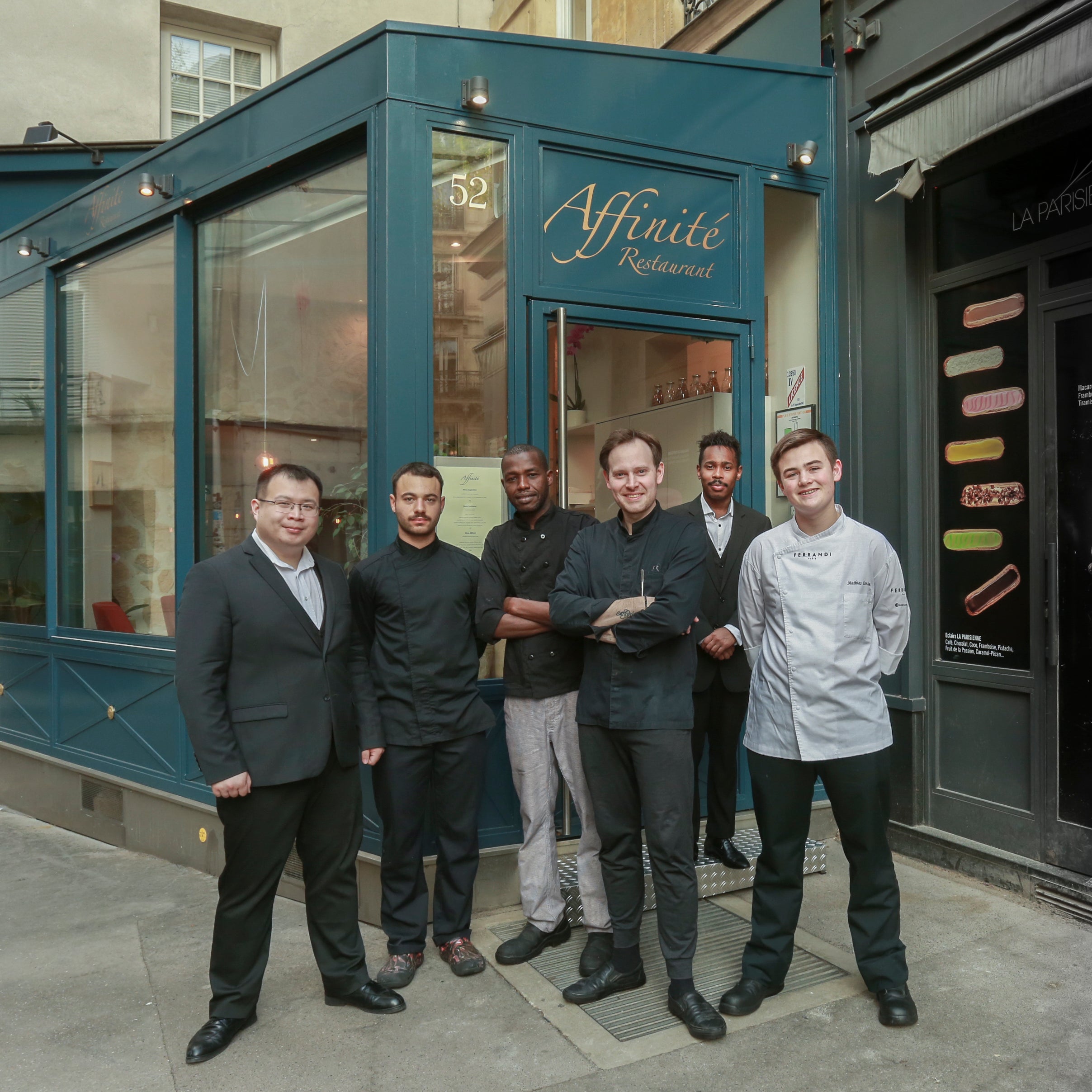 Restaurant Affinité - l'équipe