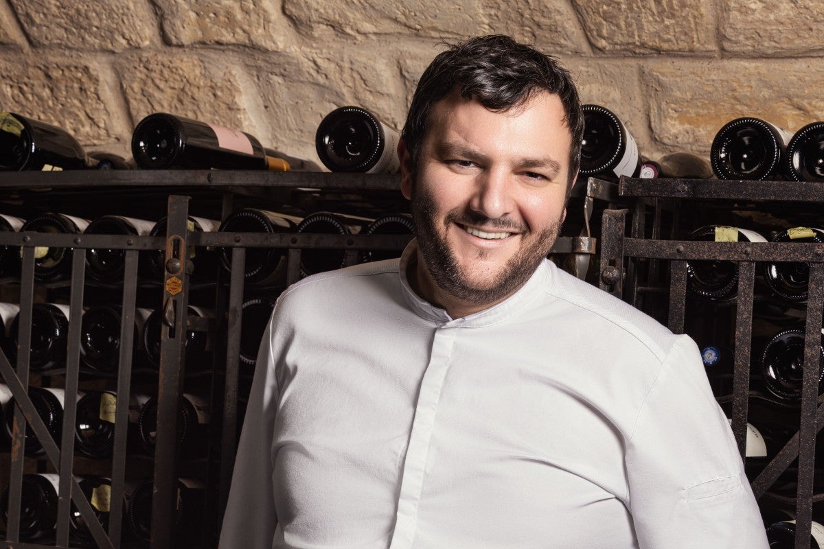 le chef Benjamin Schmitt