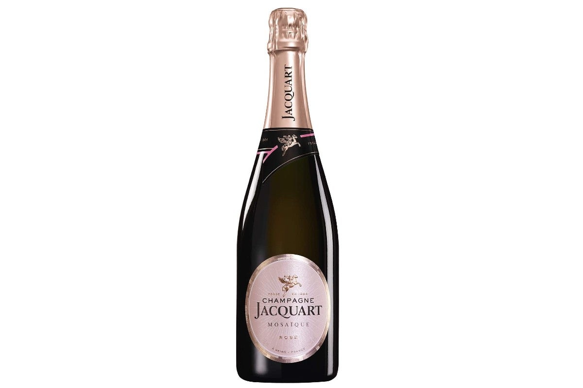 Champagne rosé Jacquart - cadeau saint valentin
