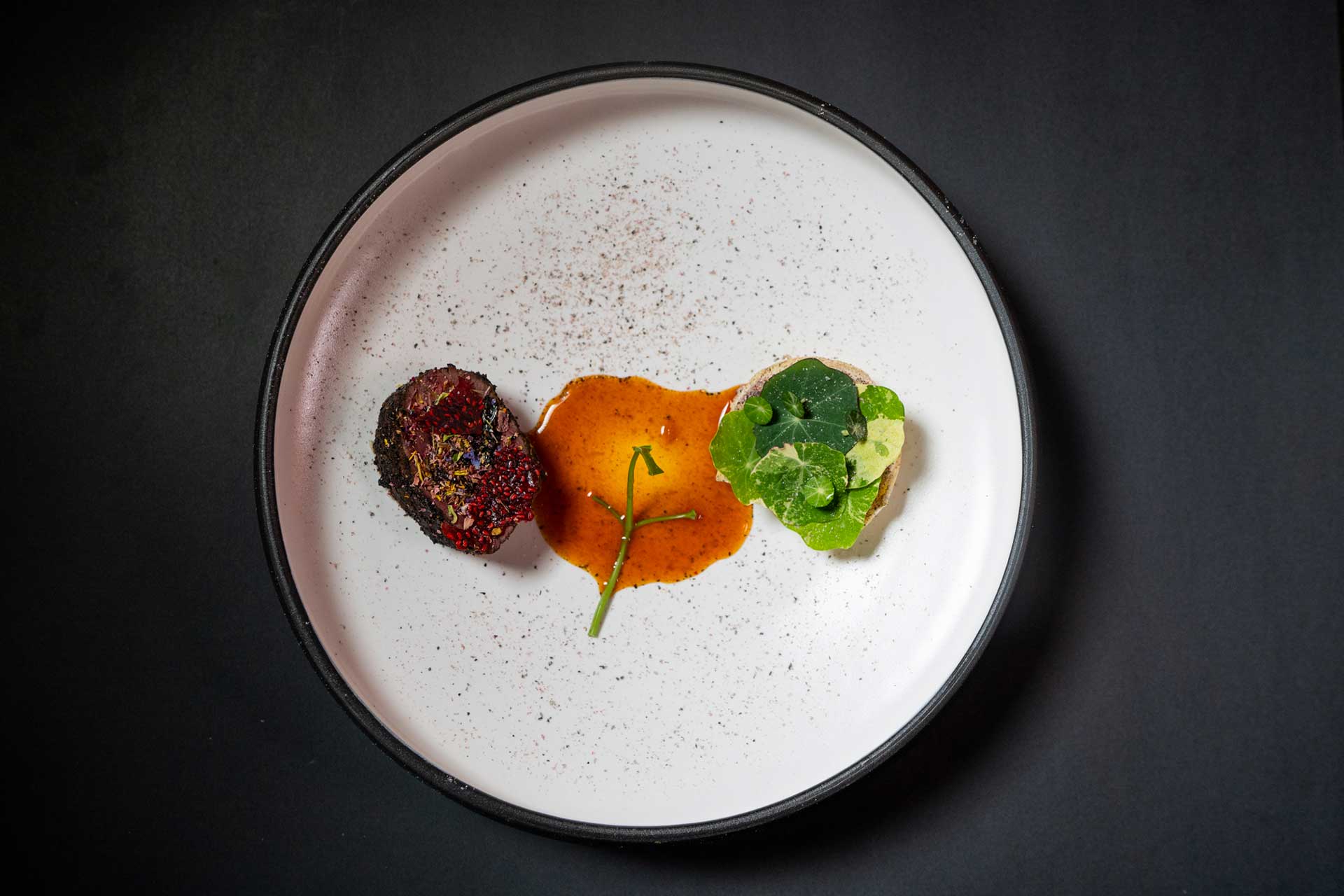 Plat signature d'Abhijit Dey