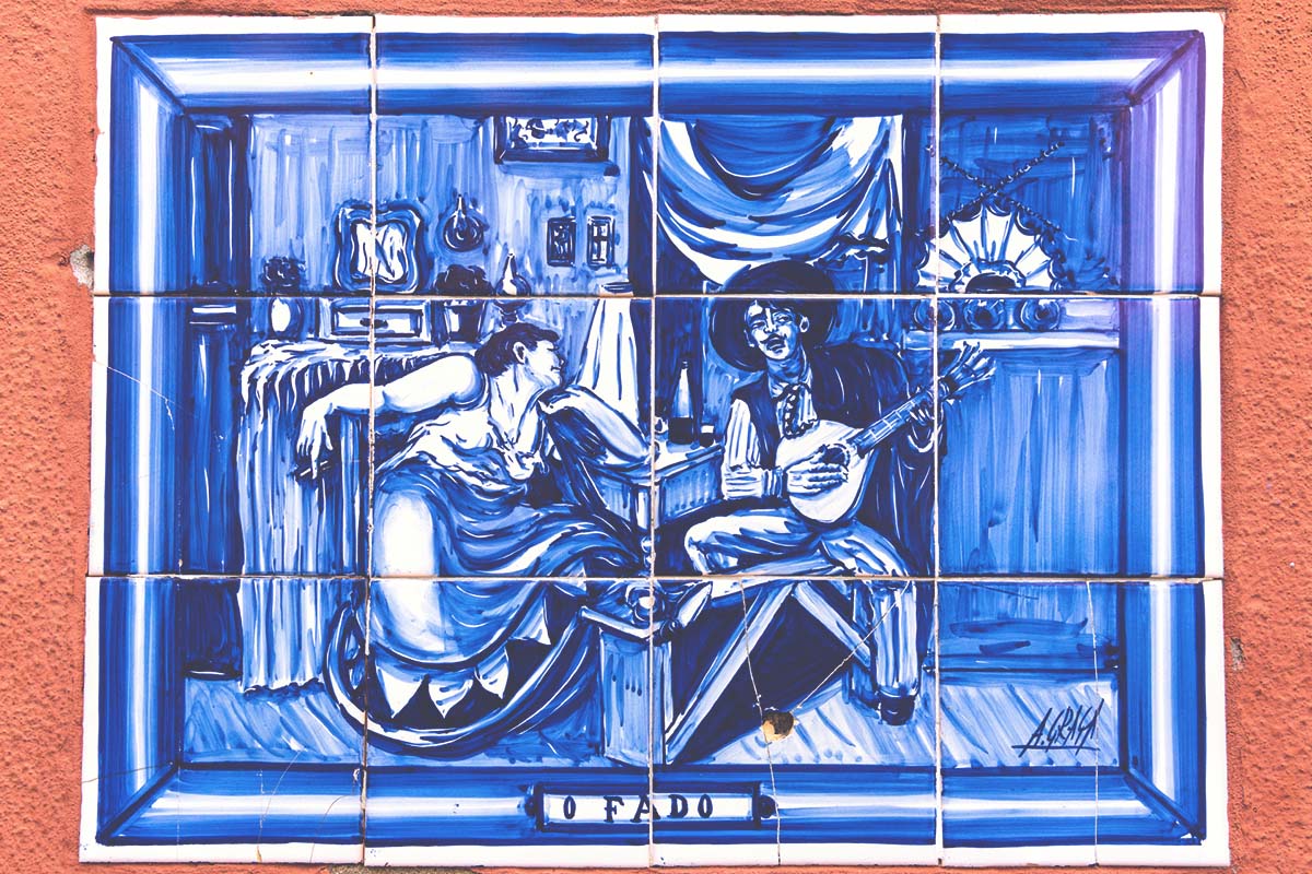 Fado azulejos à Lisbonne