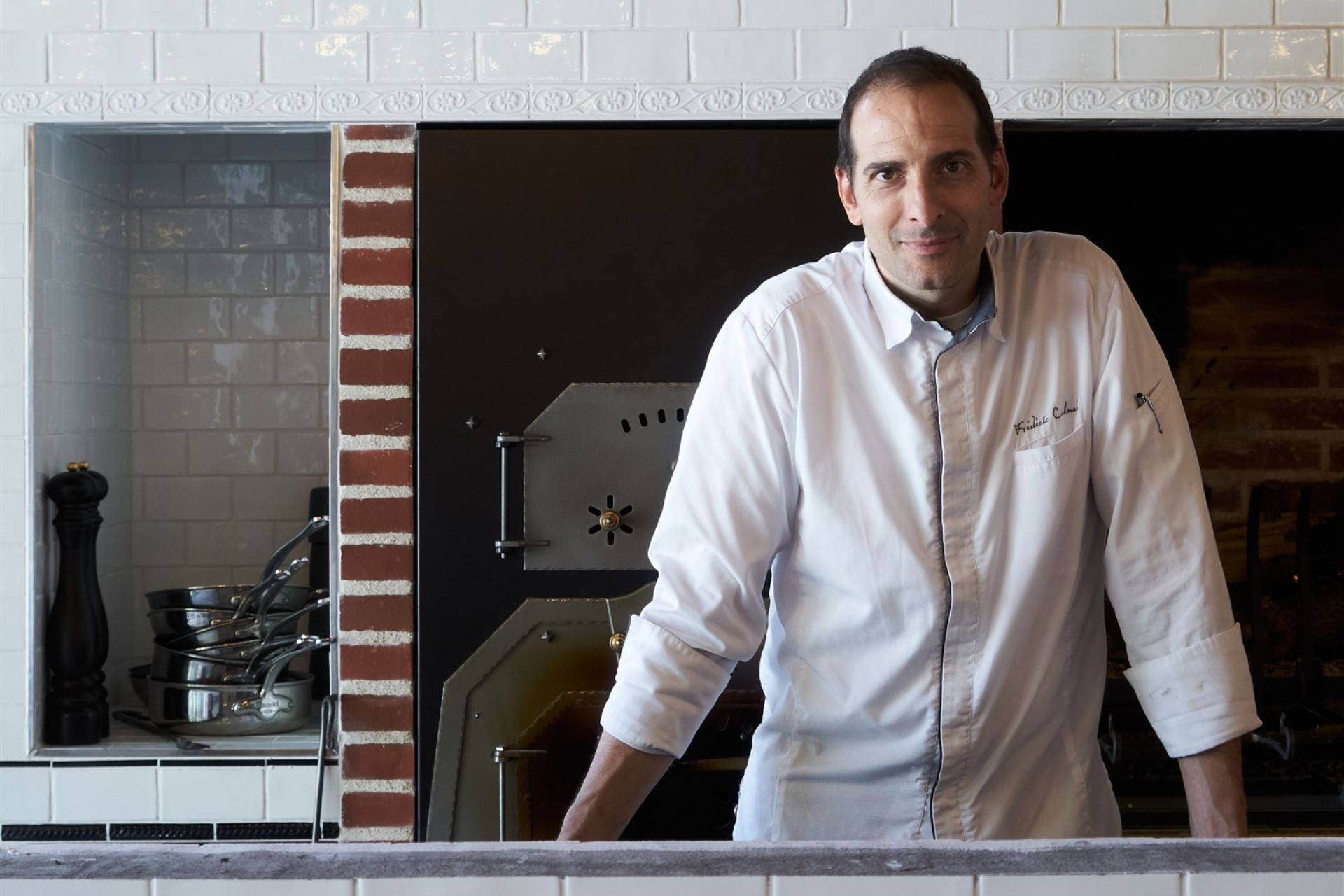 Le chef Frédéric Calmels - Le Favori