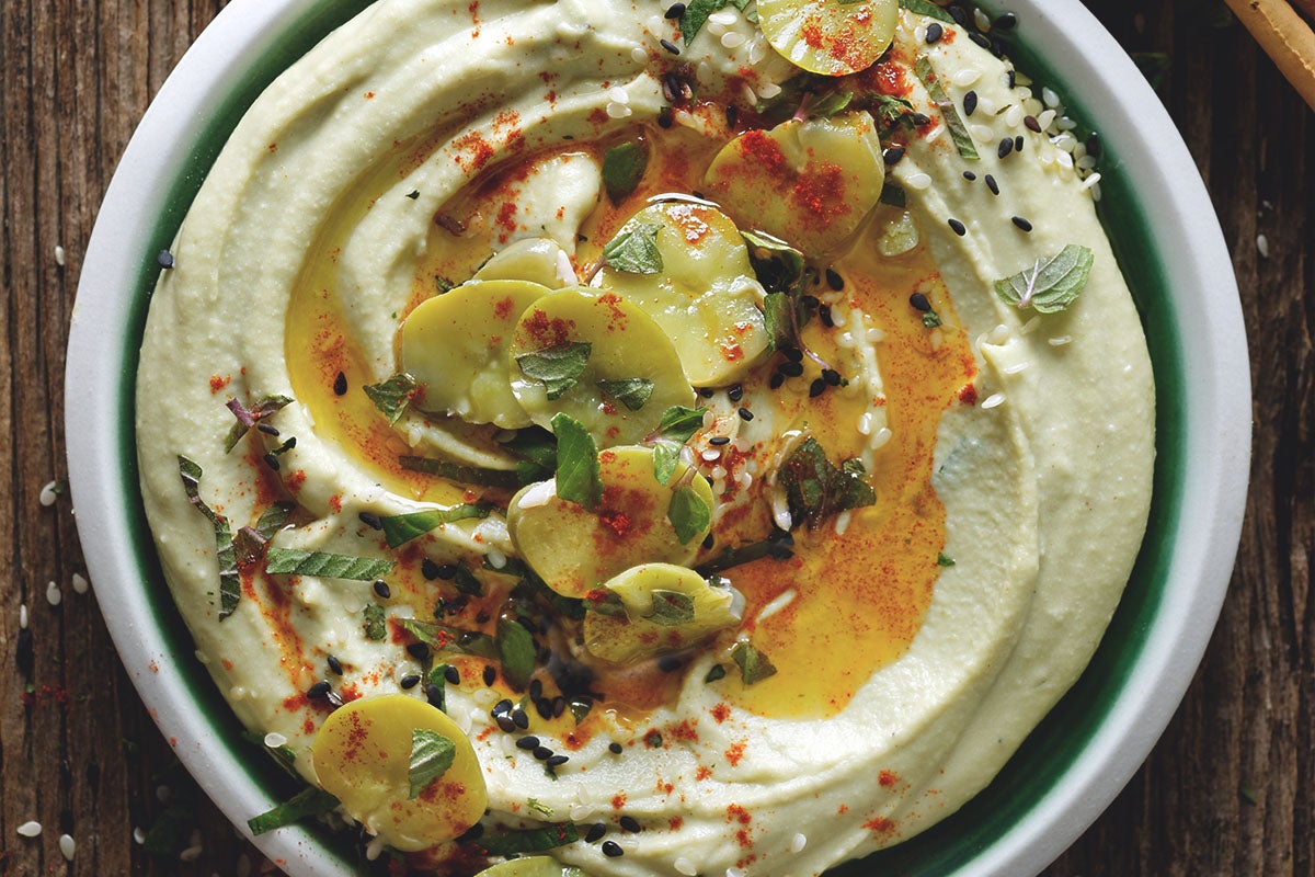 Houmous de fèves
