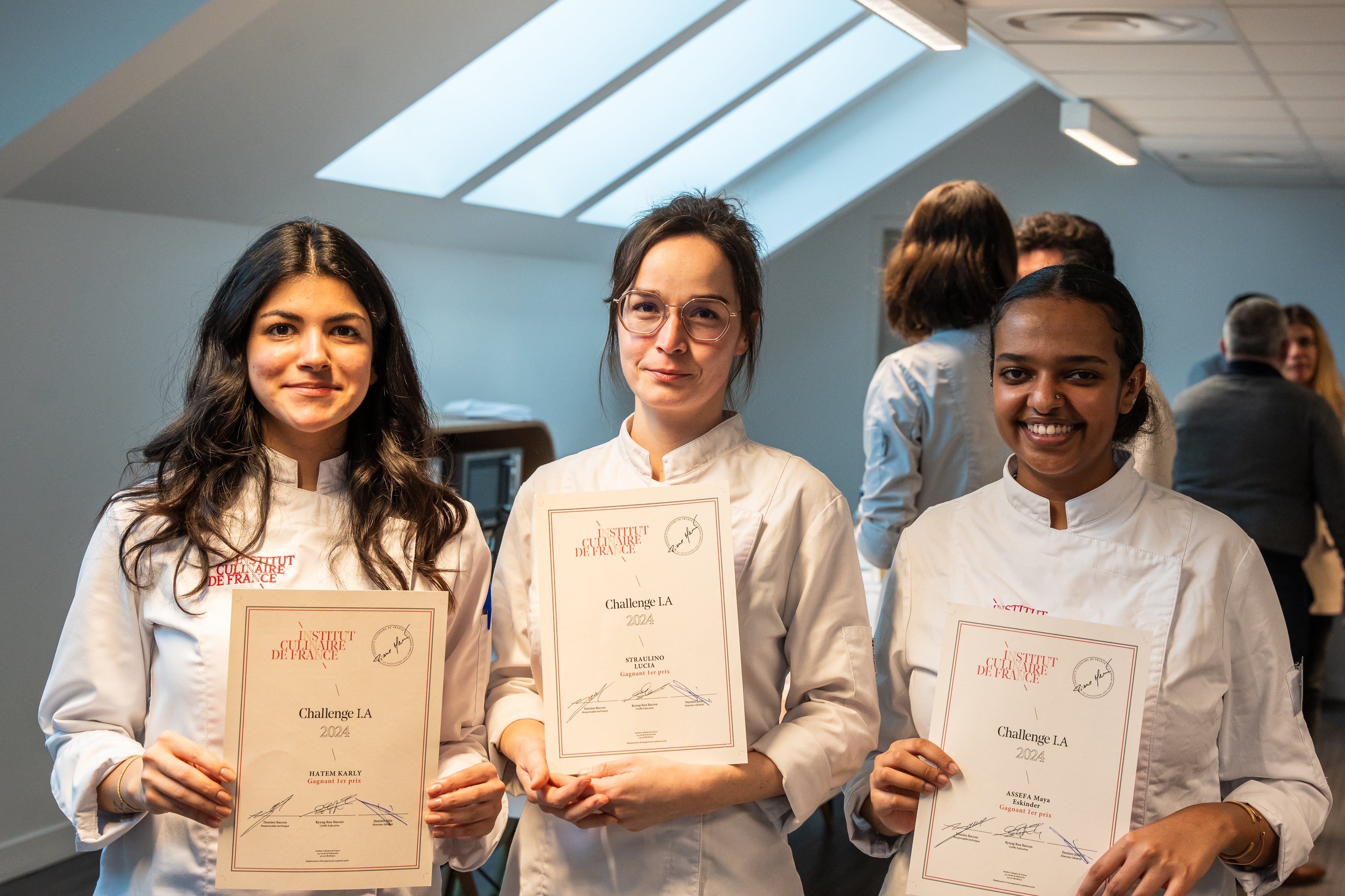 L'équipe gagnante ICF Challenge IA