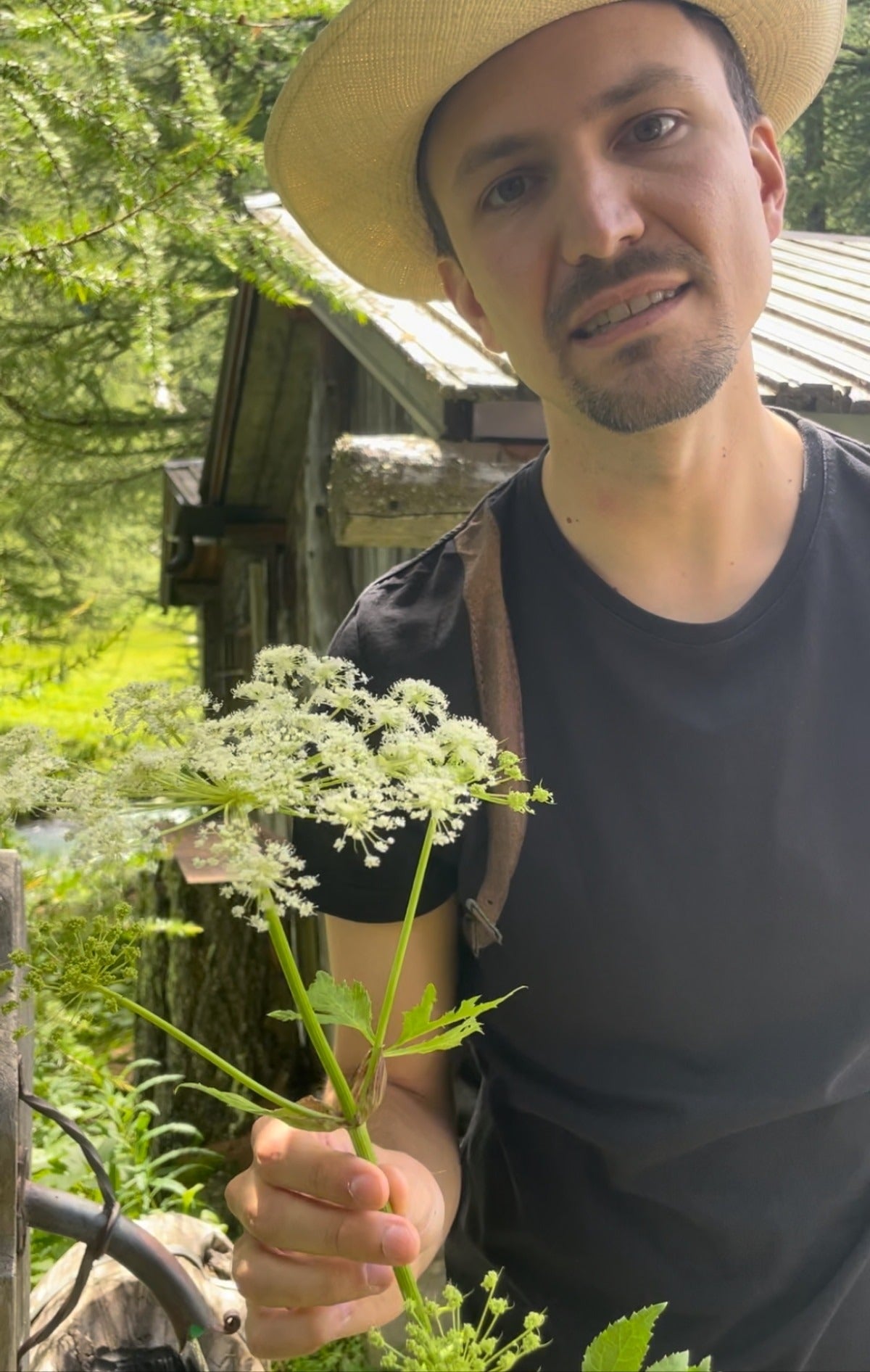 Paolo Griffa avec l’impératoire| Photo Mariarosaria Bruno