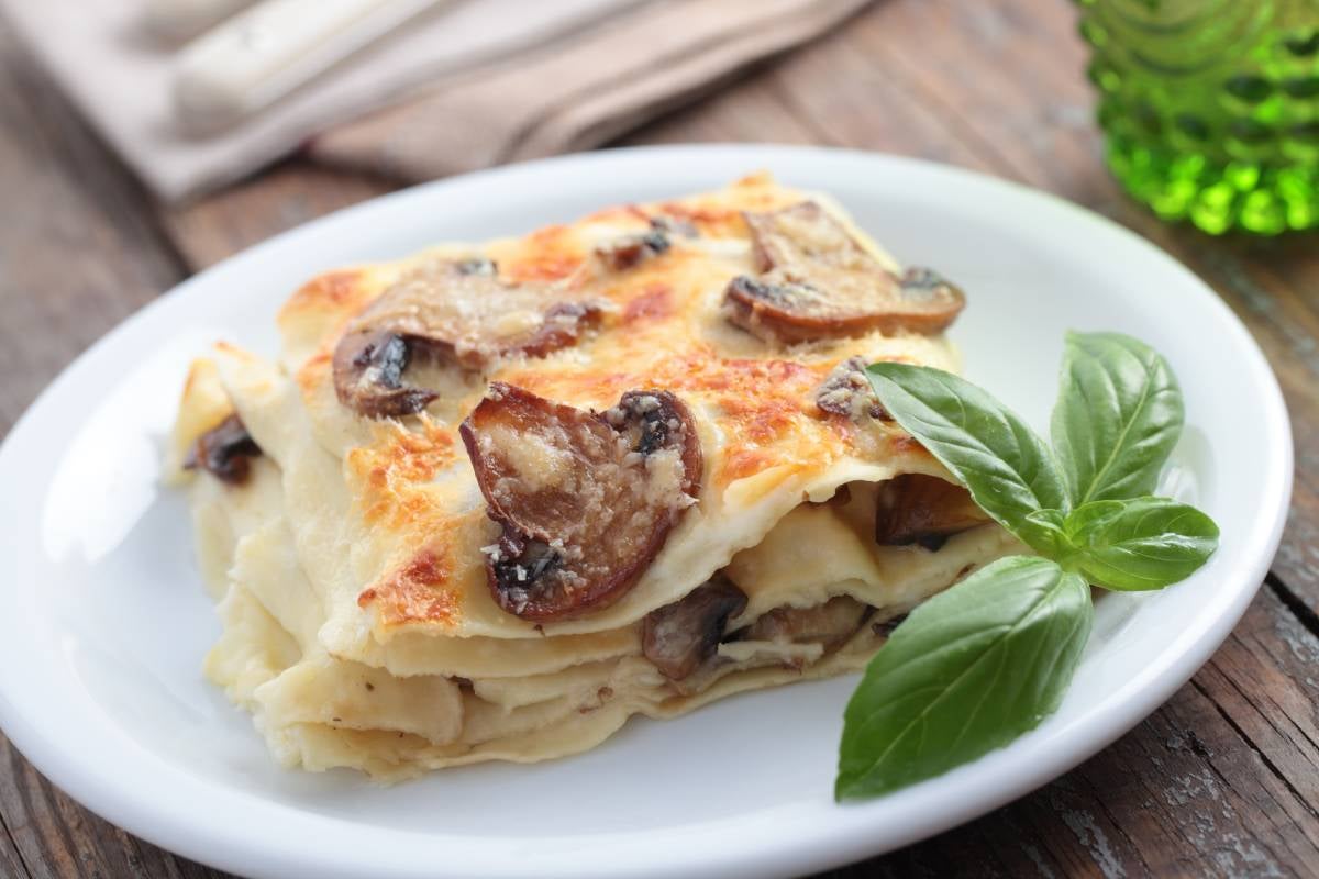 Lasagnes aux champignons