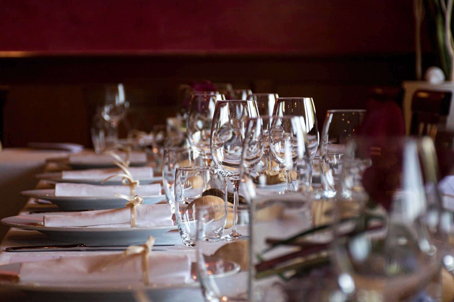 Mise en place de la table