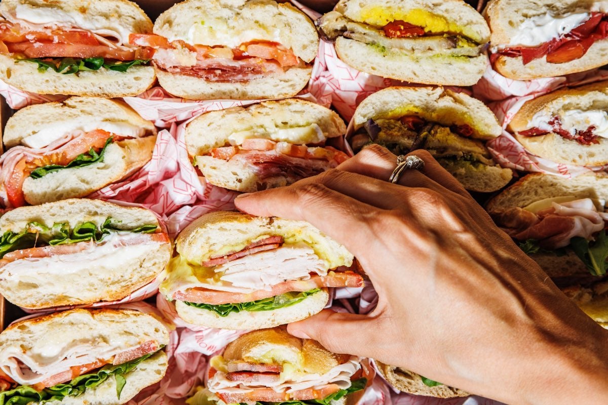 Tech &amp; sustainability cocktail, Panino Giusto - Ridecake Showroom 