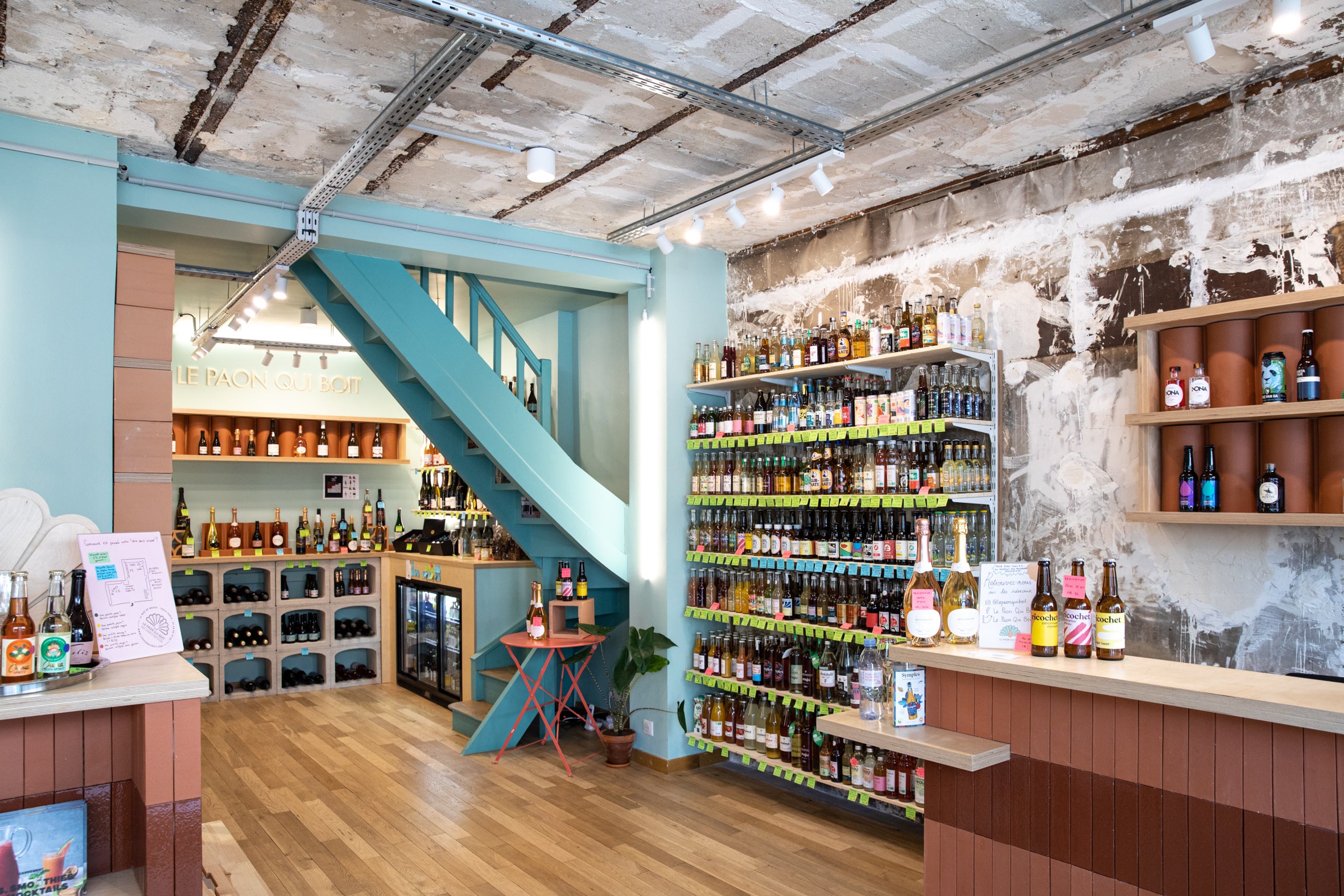 Le Paon Qui Boit - boutique