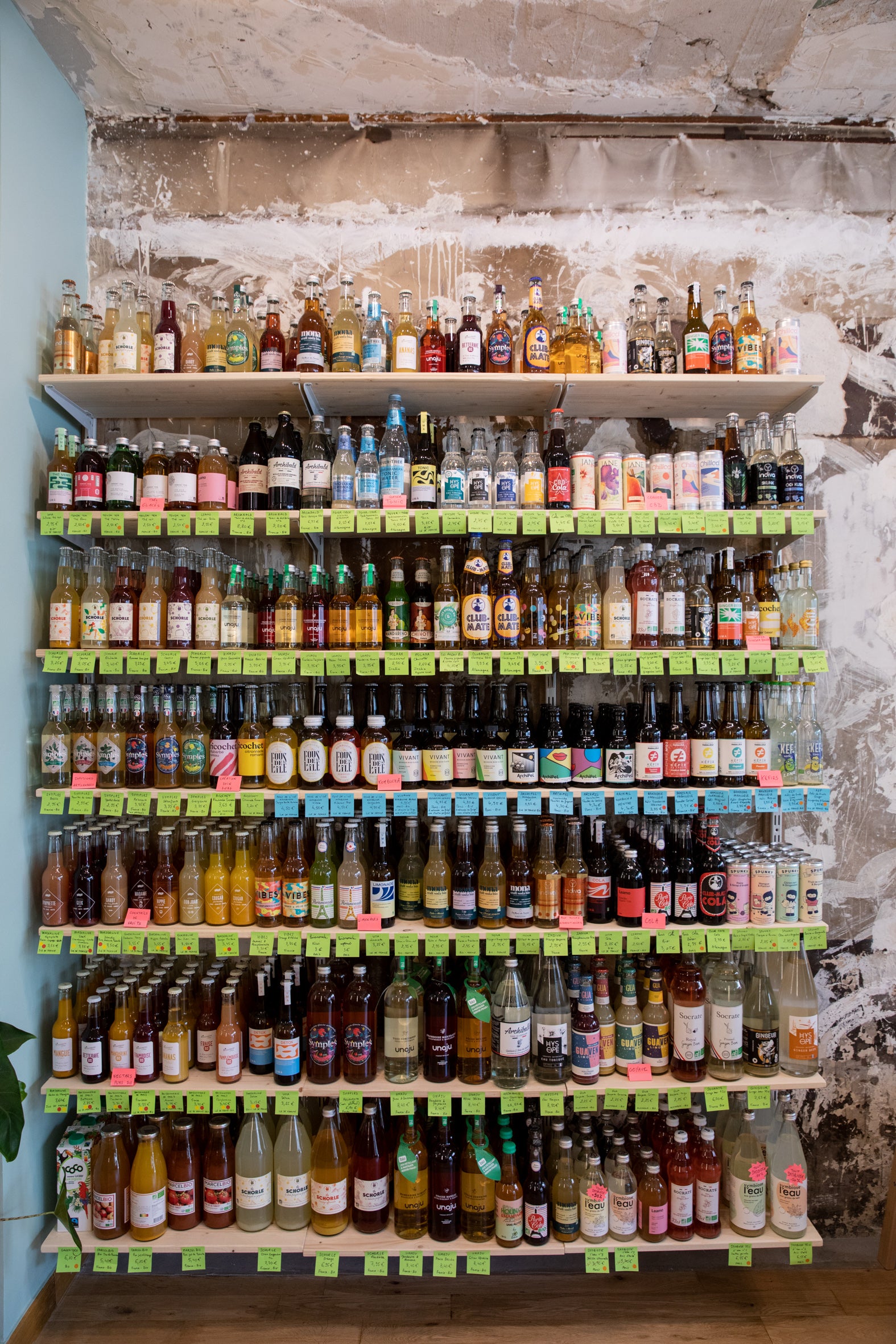 Le Paon Qui Boit - le rayon boissons