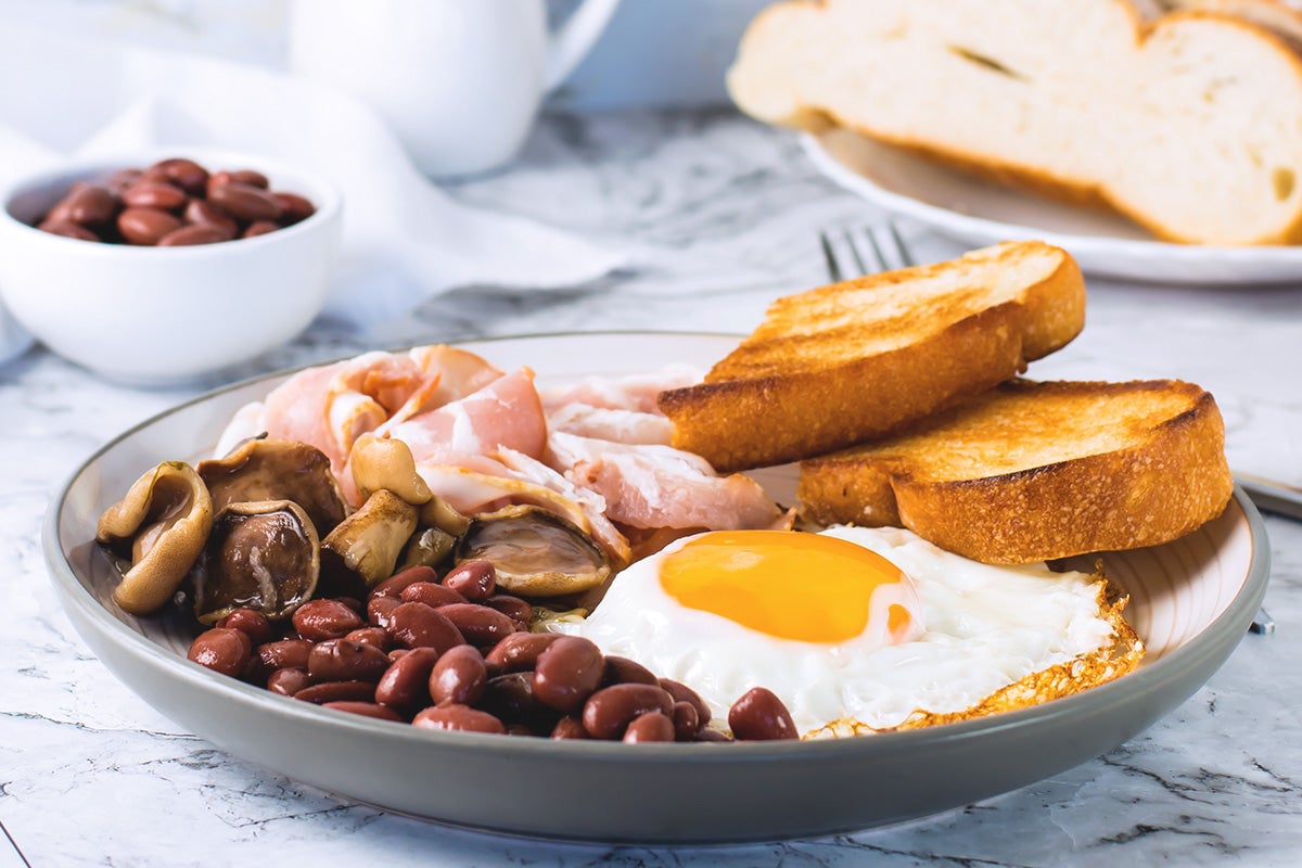 Petit déjeuner anglais