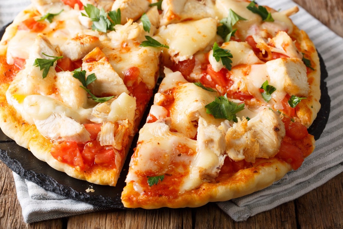 La pizza Buffalo style