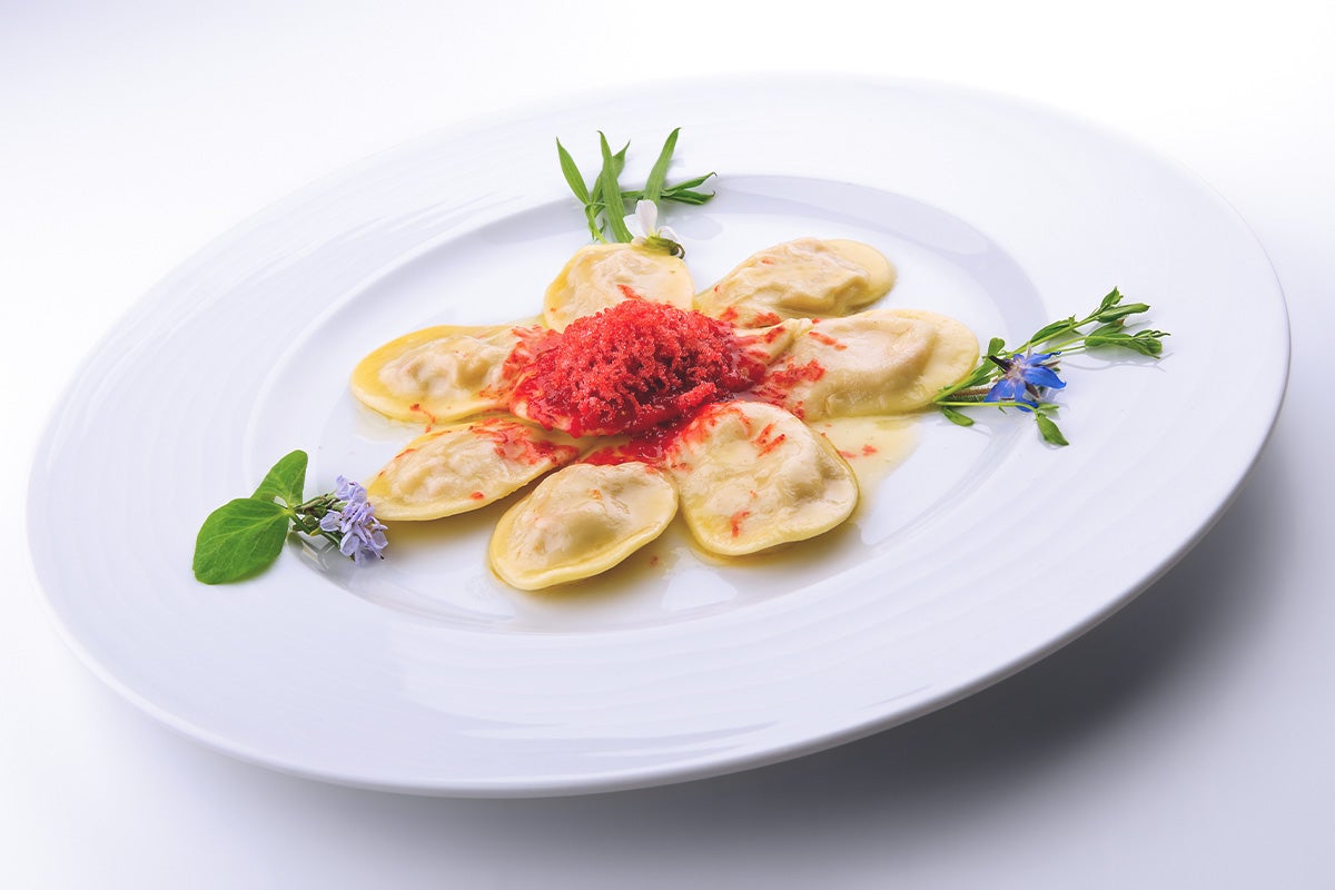 Raviolis aux crevettes