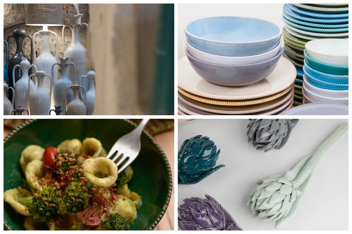 Cuisine des Pouilles et céramiques précieuses - Ricci Osteria