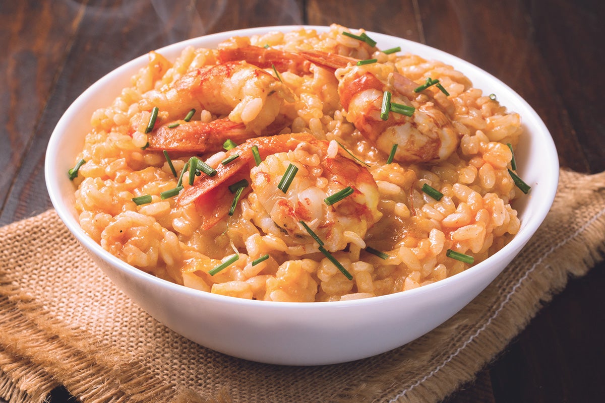 Risotto aux crevettes à l’italienne