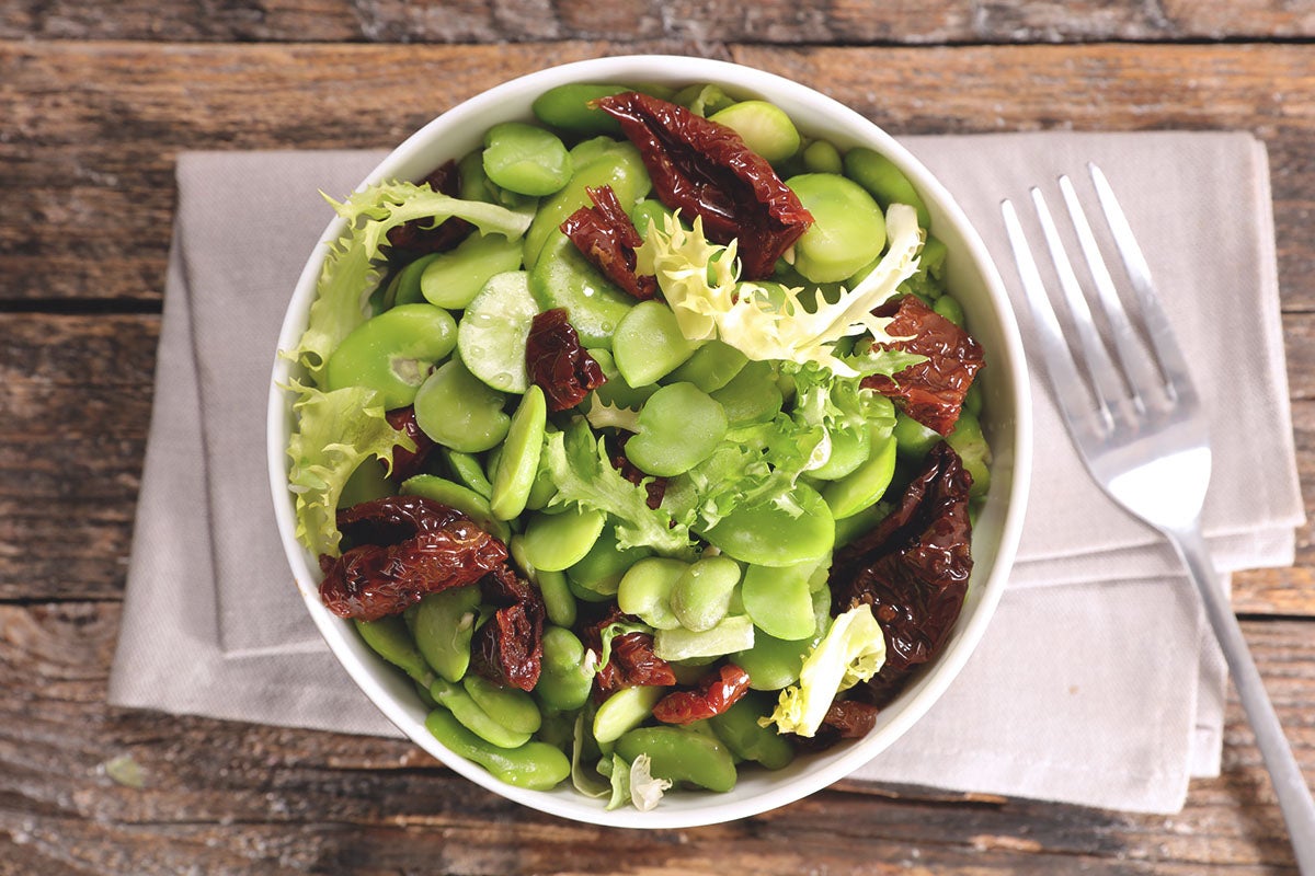Salade de fèves