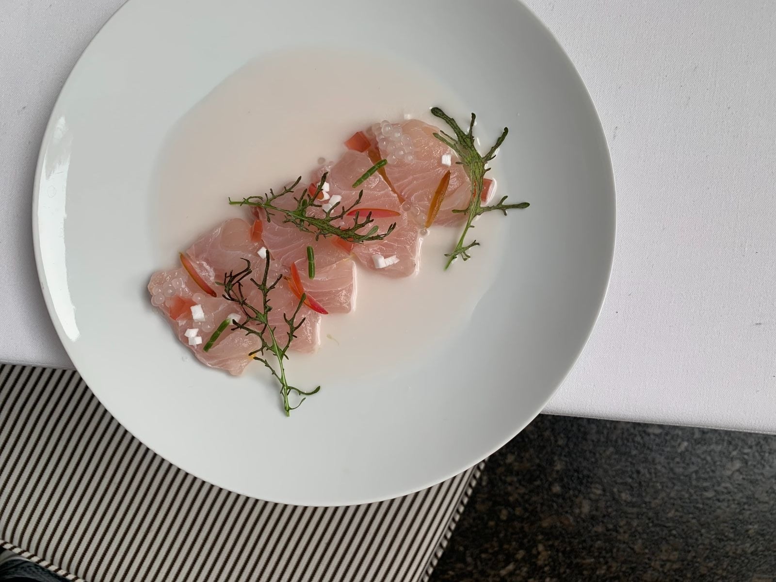 Un plat chez Sereno. Photo : Monica Sahmkow