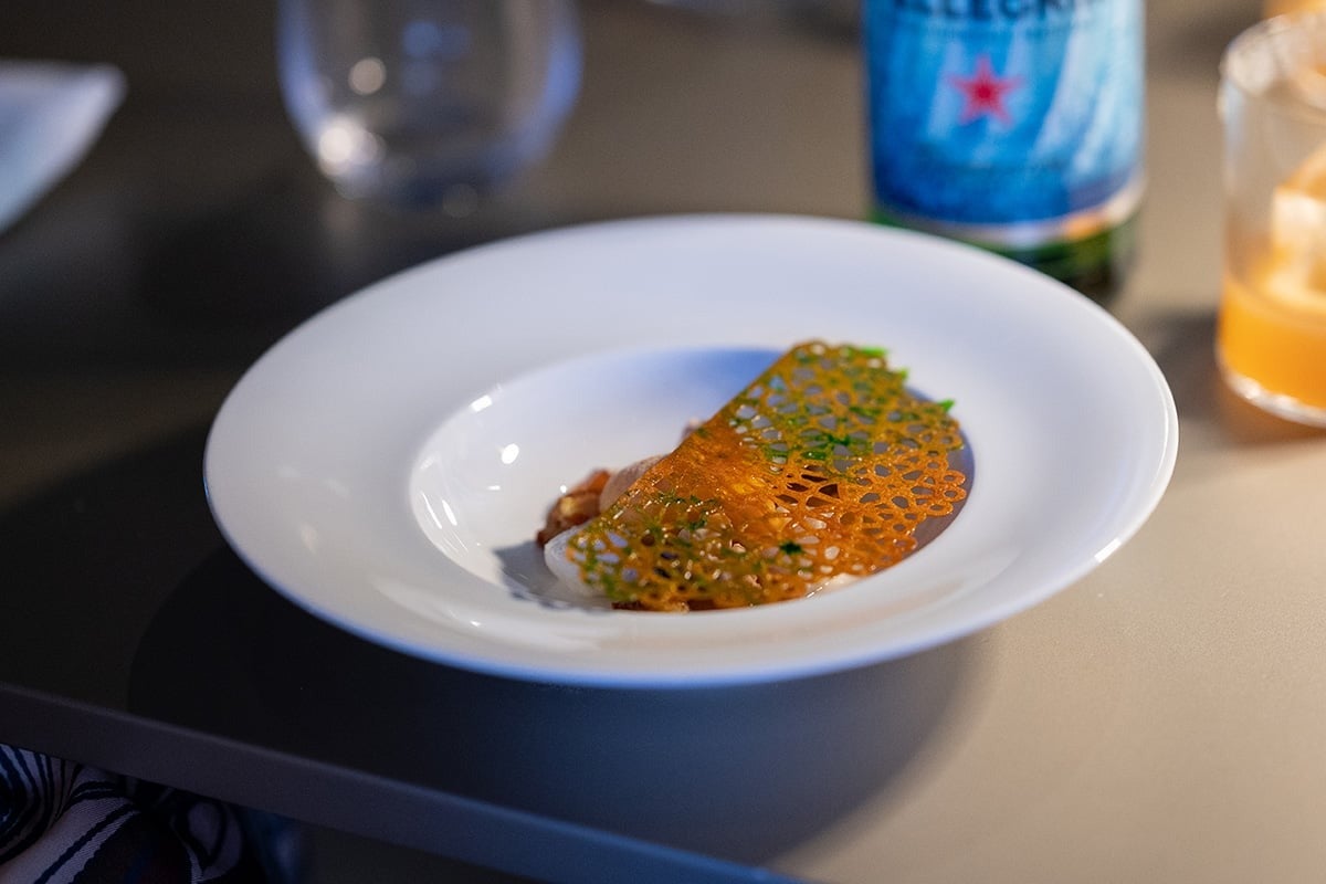Un plat du Why Waste ? The Social Dinner