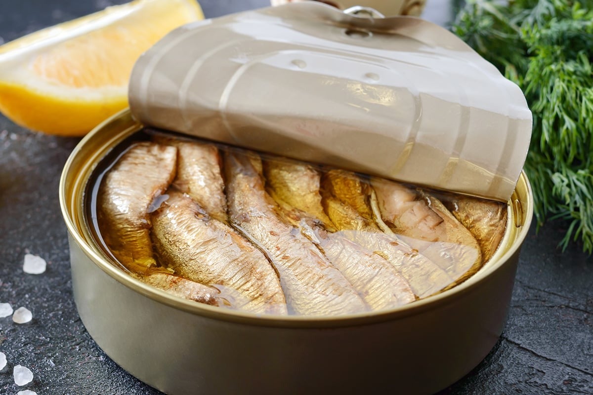 Anchois en conserve