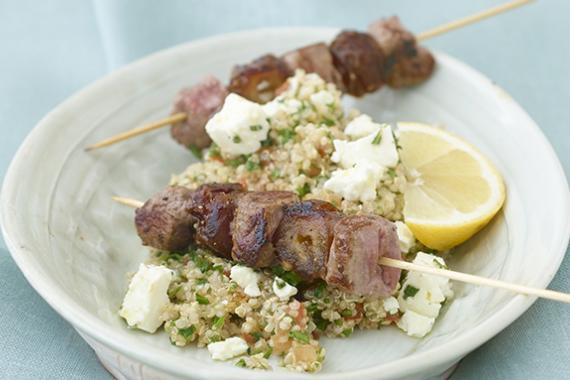 brochettes d'agneau