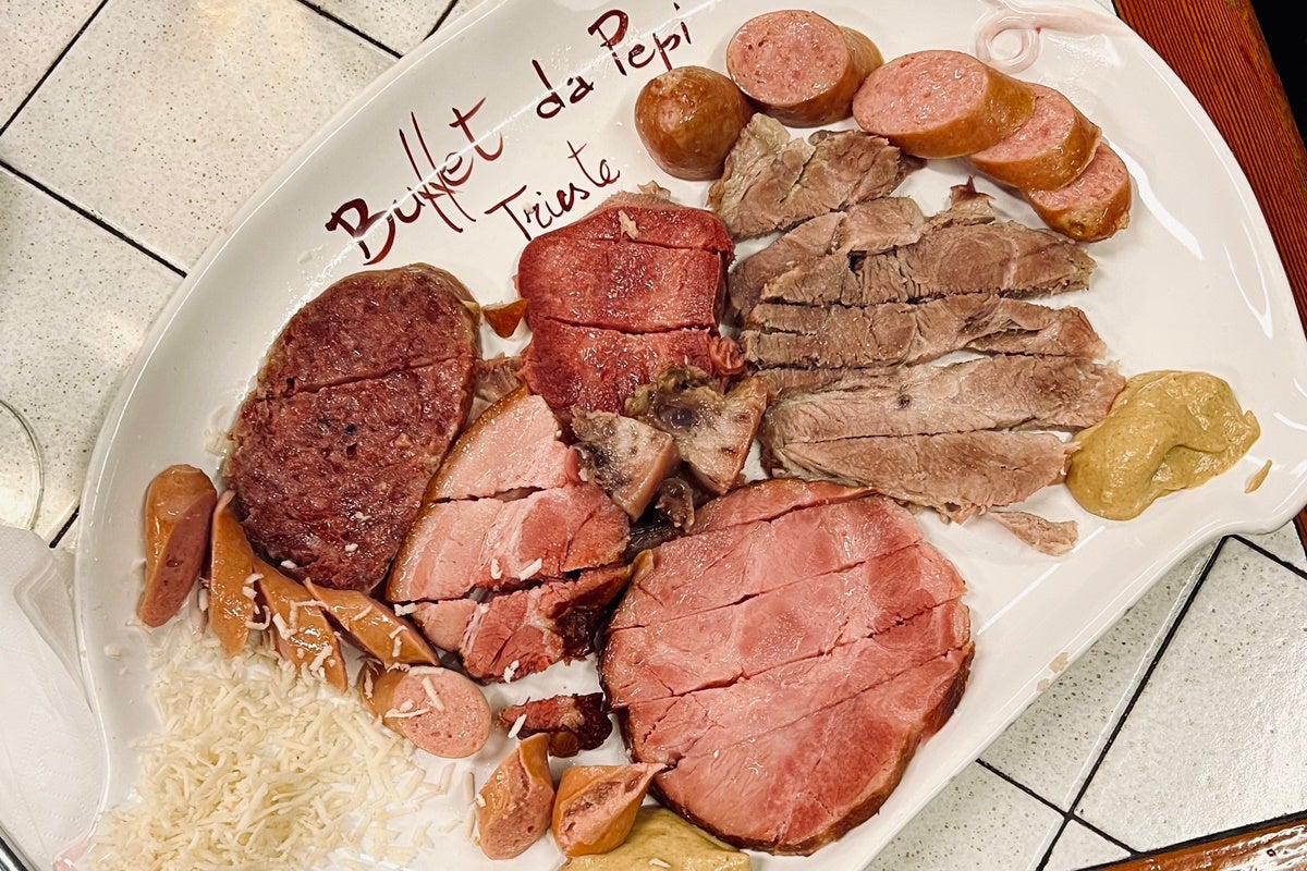 Buffet de porc de Pepi Trieste