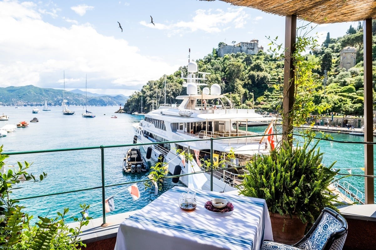 vue sur cracco portofino