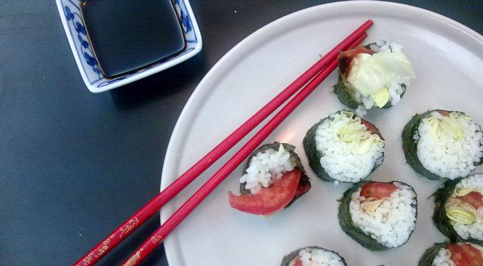 sushi vegan italien