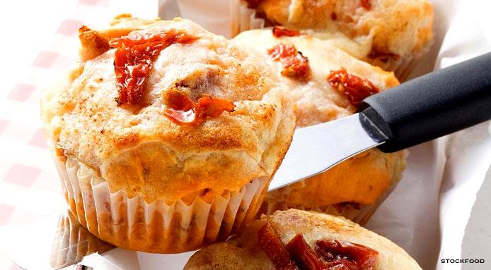 muffin tomates sechees