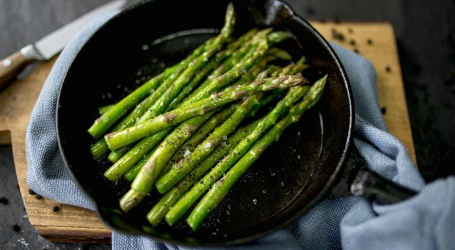 asperges vertes poelées