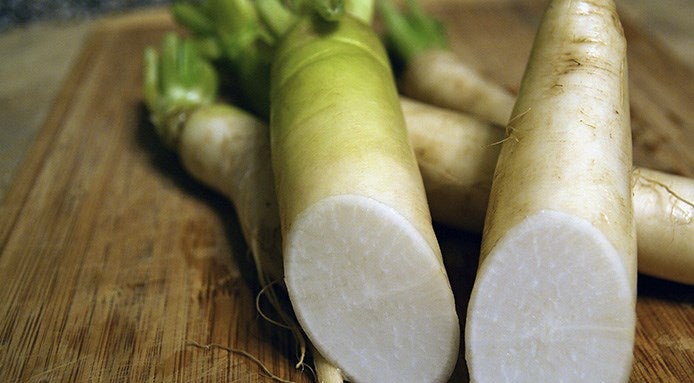 daikon radis blanc