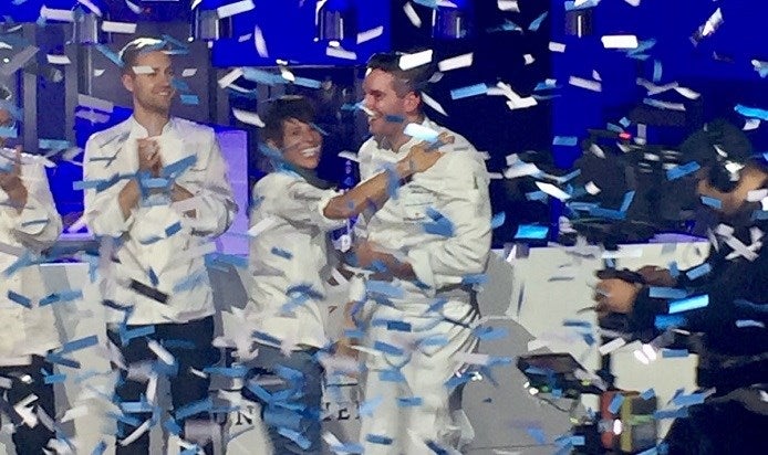 mitch lienhard et dominique crenn s pellegrino young chef