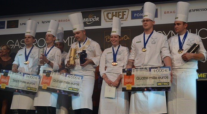 podium bocuse d'or
