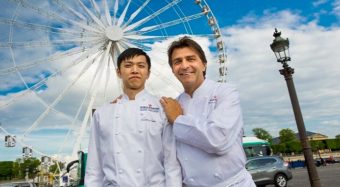 shintaro awa et yannick alleno diner dans les etoiles