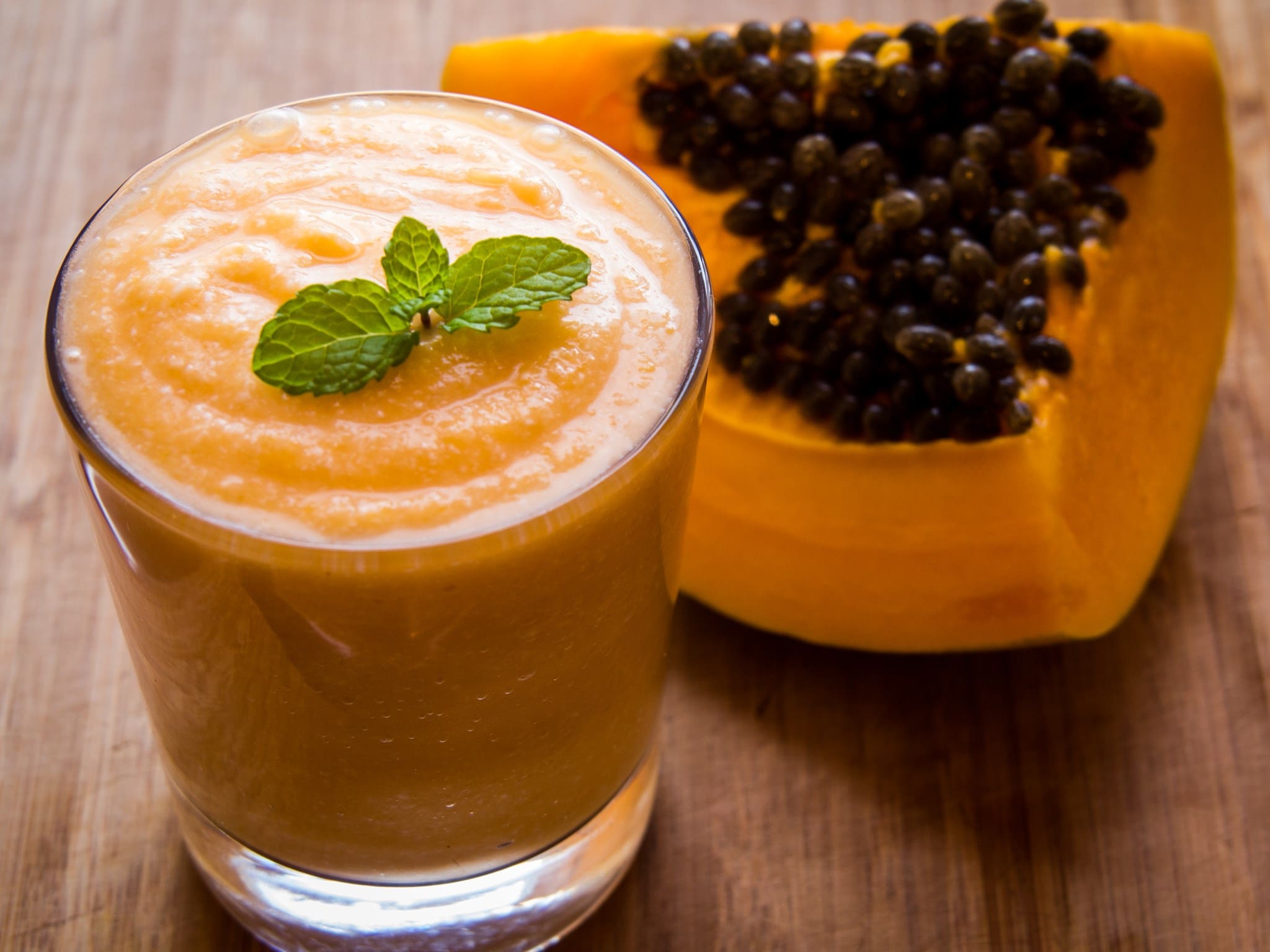 smoothie de papaya