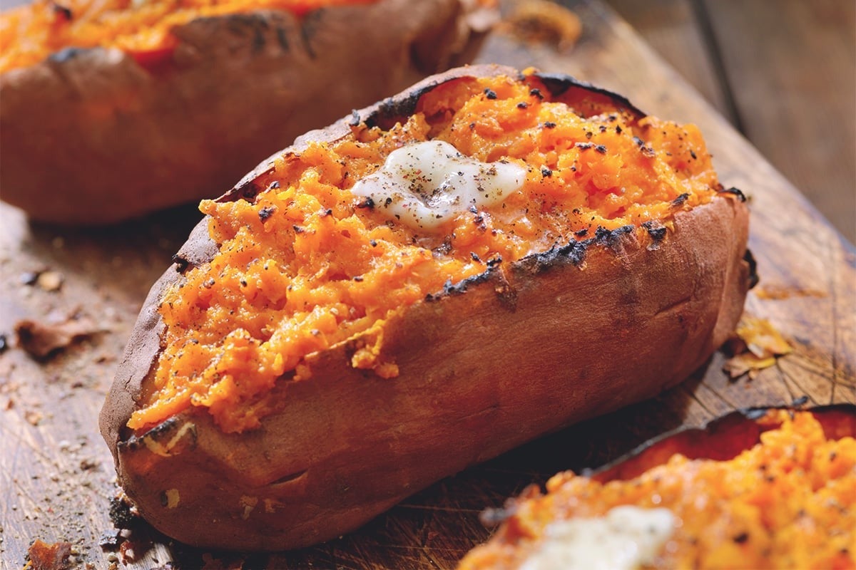 patates douces farcies