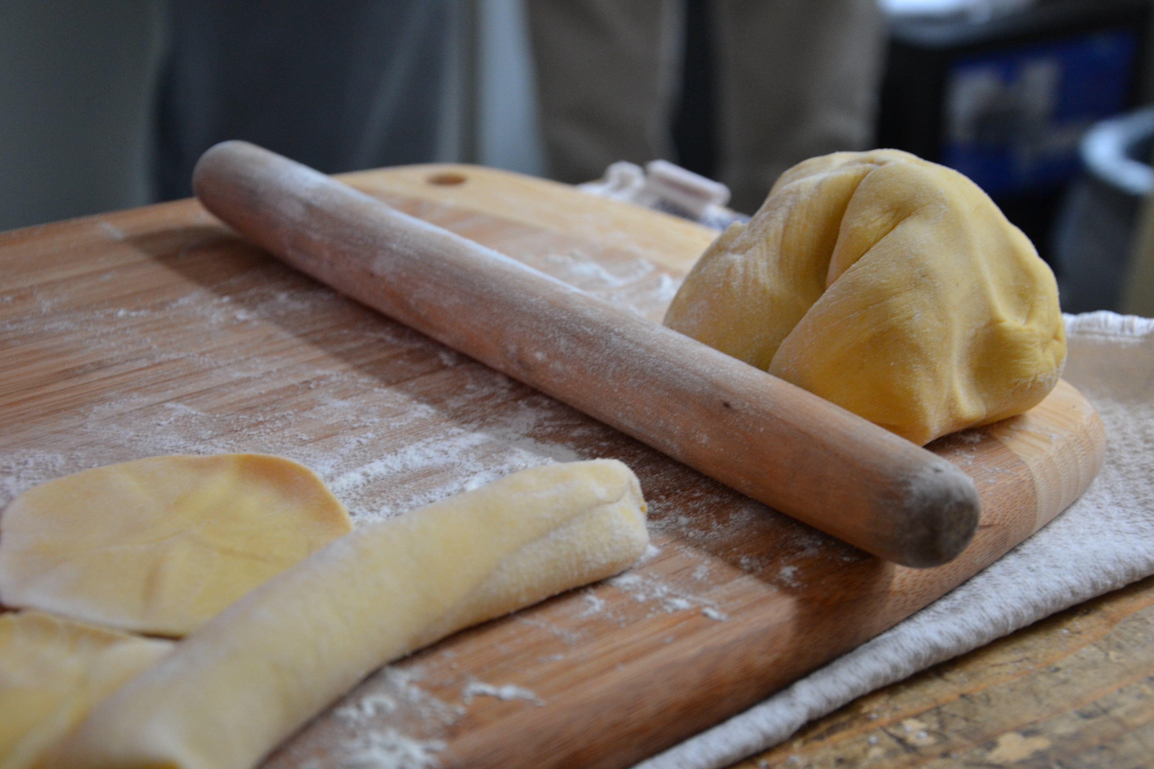 Préparation pierogi