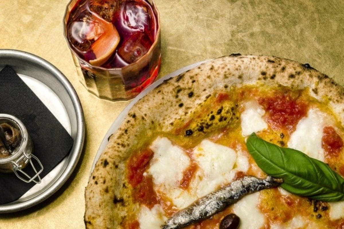 Strega Design Collection: pizza &amp; cocktail - Dry Milano 