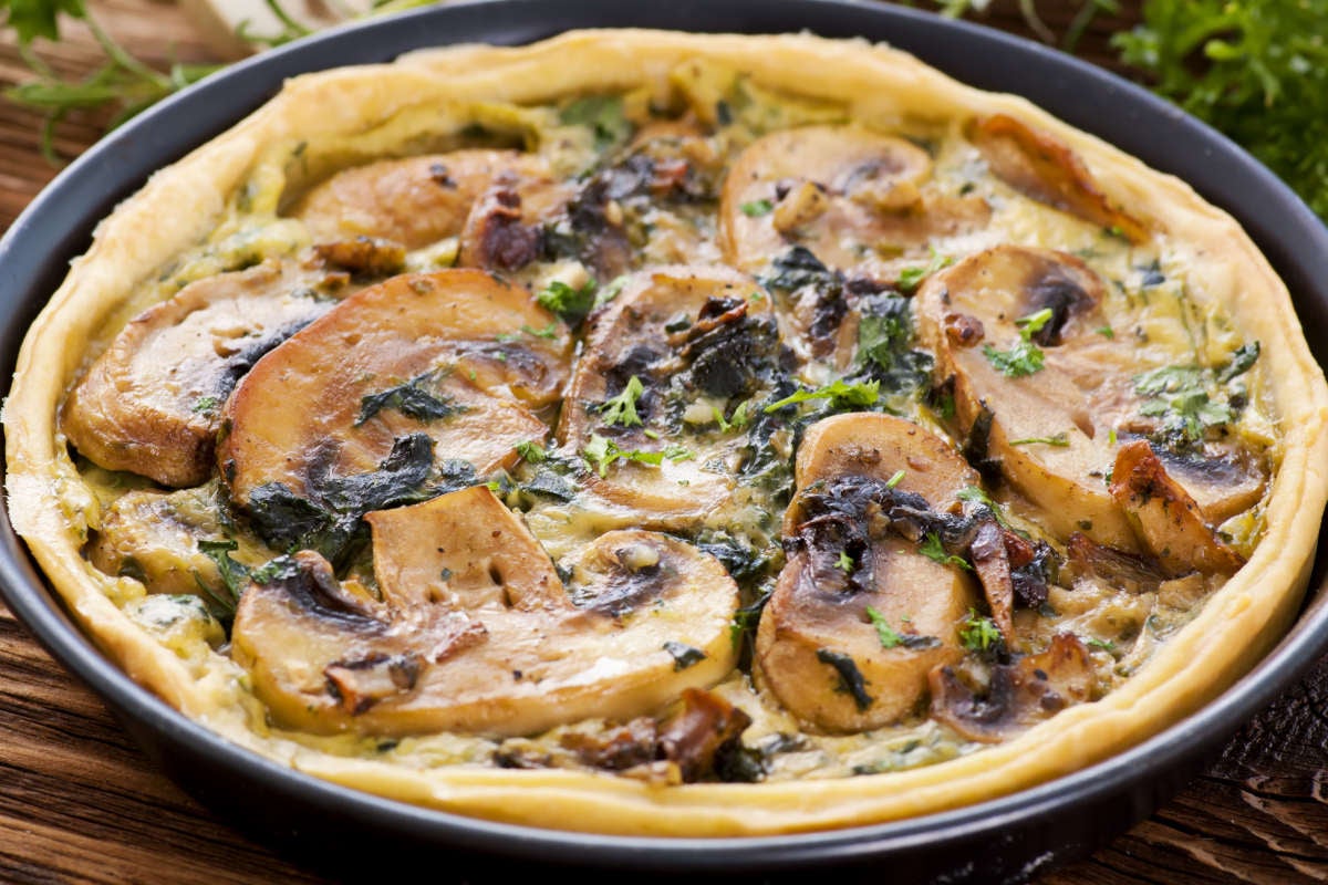 quiche aux champignon - Fine Dining Lovers