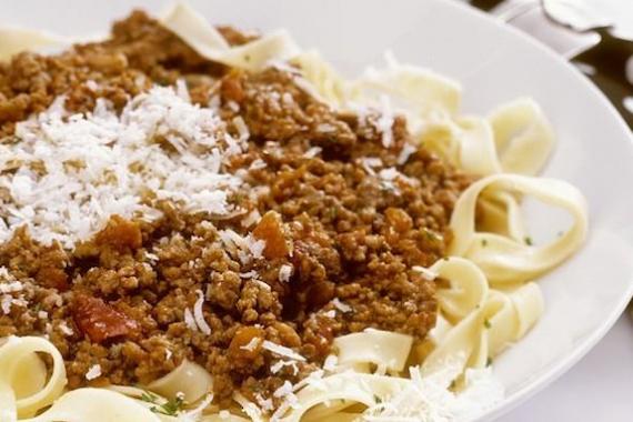 tagliatelles à la bolognaise