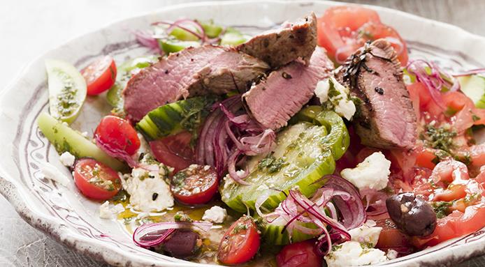 Protéines dans salade