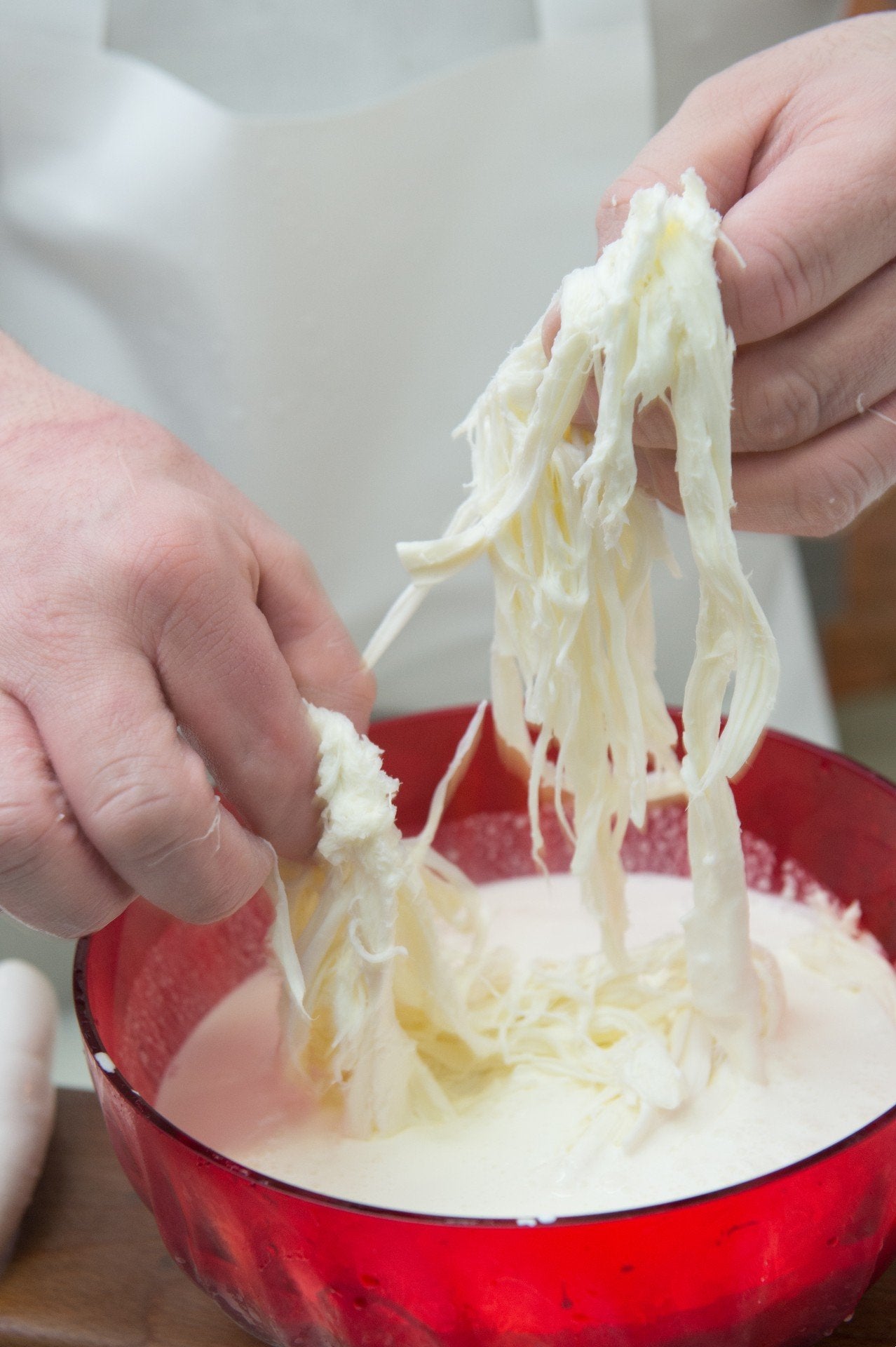 Processus de fabrication stracciatella