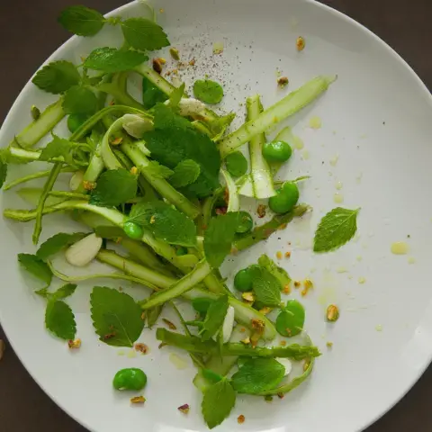 asperges fèves david toutain
