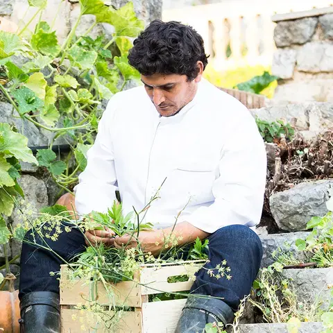 Mauro Colagreco jardin